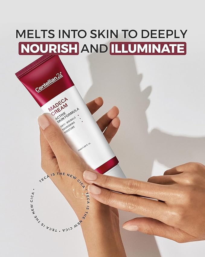 CENTELLIAN 24 Madeca Cream (Season 5, 1.7fl oz) - Centella Moisturizer for Face, Korean Skin Care. Dry, Sensitive Skin. TECA, Centella Asiatica, Madecassoside