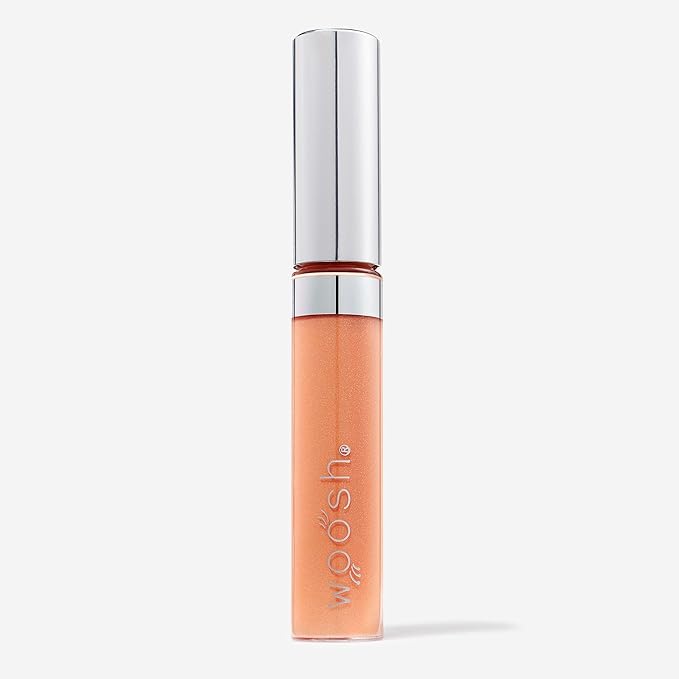Woosh Beauty, Spin-On Lip Gloss, Hydrating Hyaluronic Acid & Shea Butter, No Fine Lines, Shine Finish, Vegan & Cruelty-Free - Glaze