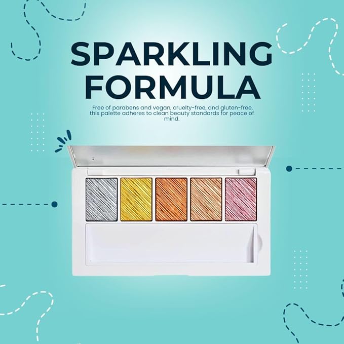 MAKEUP BY MARIO Master Metals® Eyeshadow Palette 5 x 0.05 oz/ 1.5 g