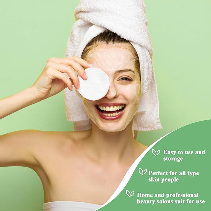 360+1 Pack White Compressed Facial Sponges, Luxiv Round Compress Face Cleaning Sponge for Estheticians Face Sponge Soft Compressed Makeup Sponges with Travel case (360)