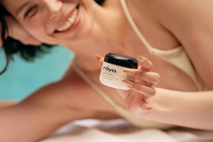 Raya Vitaplex-C Cream (305) | Moisturizing, Multi-Vitamin, Anti-Aging, and Revitalizing Face Cream for Dry, Mature | Tones and Firms | Helps Reduce Fine Lines and Wrinkles
