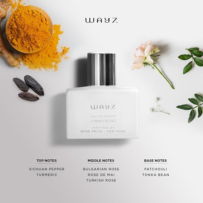 Eau De Parfum Inspired by TF's Rose Prick, Concentrated Fragrance, Long-Lasting Perfume For Women & Men- Replica Cologne, Paraben Free, Vegan Perfume Spray (30 ml | 1 fl. oz)