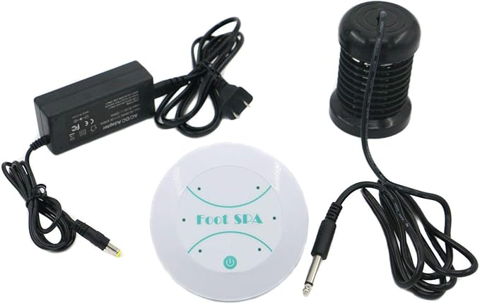 Portable Ionic Foot Spa Detox Foot Bath Machine, Ionic Detox Foot Spa Ion Cleanse for Home Use Spa Club Salon or Holiday Travel Gift US Stock(Tub not Include)