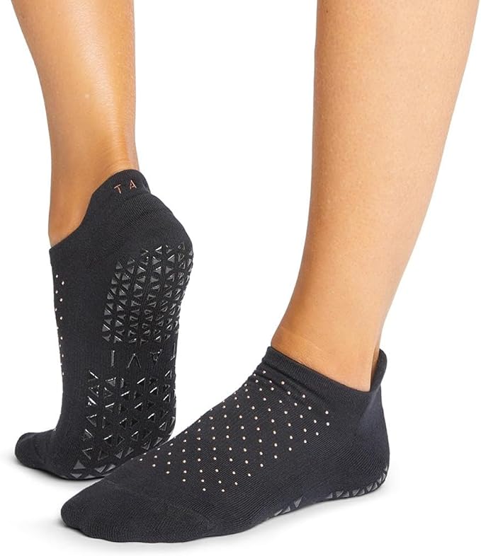 TAVI Women’s Savvy Grip Socks - Pilates for Women, Slipper, Yoga, and Ballet, Barre