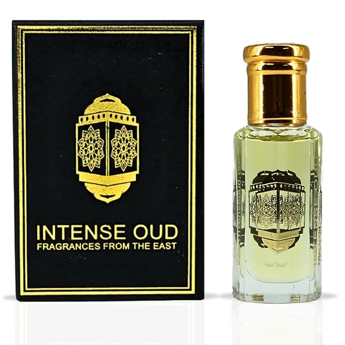 INTENSE OUD Warda Long Lasting Arabian Perfume Oils for Women 12ML (0.40 OZ) Concentrated Perfume Oil With Elegant Rose, Fresh Bergamot & Smoky Woody Finish - Fragrance Oil in a Black Gift Box