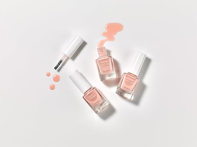 Margaret Dabbs London Pure Nail Strengthening Treatment - Nail Care with Buriti and Jojoba Oils - Restores Damaged Nails and Cuticles - 0.34 oz