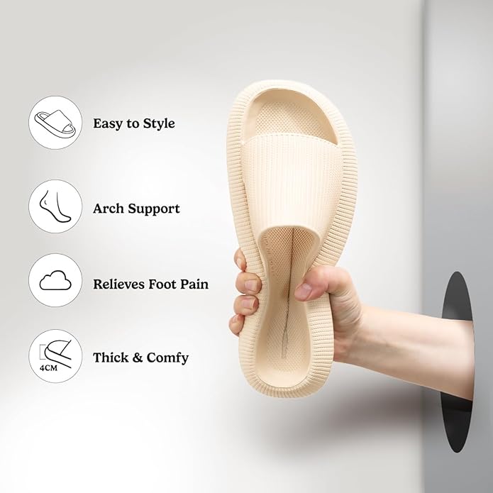Pillow Slides for Women and Men | The Official Ergonomic Slippers | Plantar Fasciitis | Foot Pain Relief | Comfy and Versatile | Lightweight