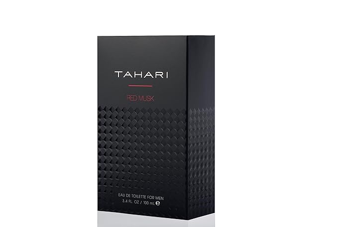TAHARI Red Musk Eau de Toilette For Men 3.4 oz. / 100 mL