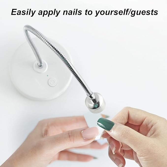 Gel Polish Dryer, Professional Quick Drying Nail Curing Machine, Adjustable Angle and Anti Scratch, for Home and Salon