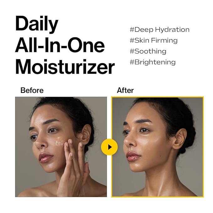 d'alba Piedmont White Truffle Double Moisture Cream, 2-in-1 Face Moisturizer, Vegan Skincare, Vegan Collegen, Skin Firming and Tightening, Dual Formula in ONE tube, Korean Skin Care (2.02 oz)