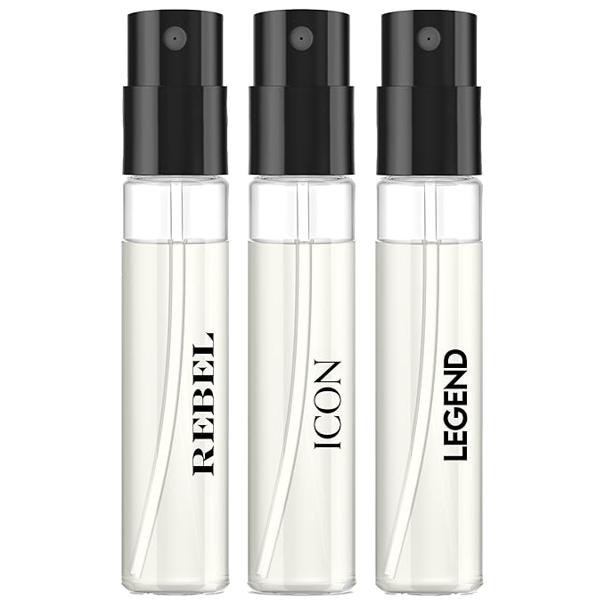 Pete & Pedro Men's Cologne Sample Set, Original Perfumes for Men, Pour Homme Inspired, Perfume Gift Sets, Includes Cologne Samples, Top Men's Fragrances | Seen on Shark Tank, 3 Vials 2.6 ml Each