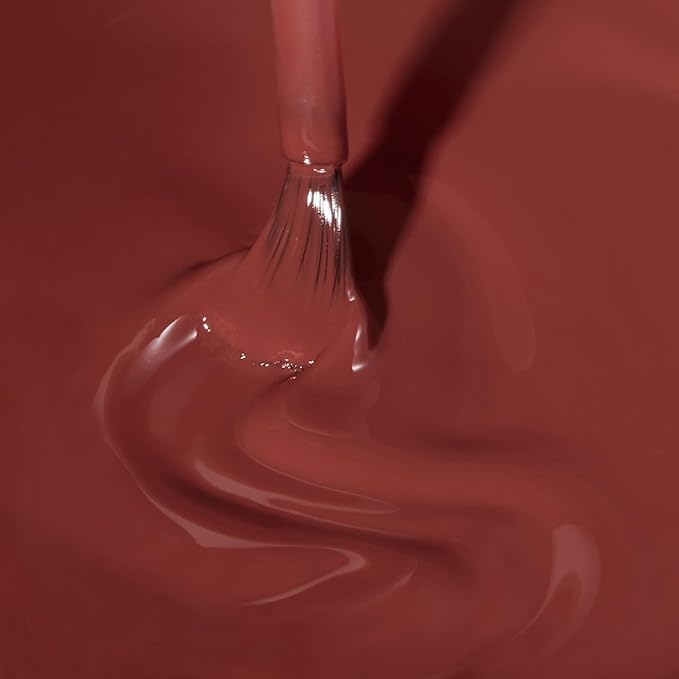 Dazzle Dry Mini Kit 4 Step System - Cinnamon Spice - A cozy muted red. Full-coverage cream. (5 Piece Kit / 5 Manicures)