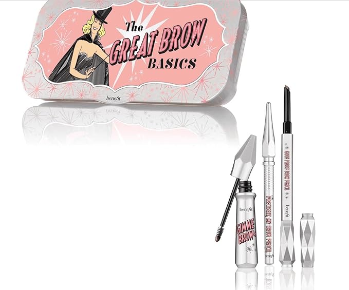Benefit Cosmetics Great Brow Basics Pencil & Gel Set 4