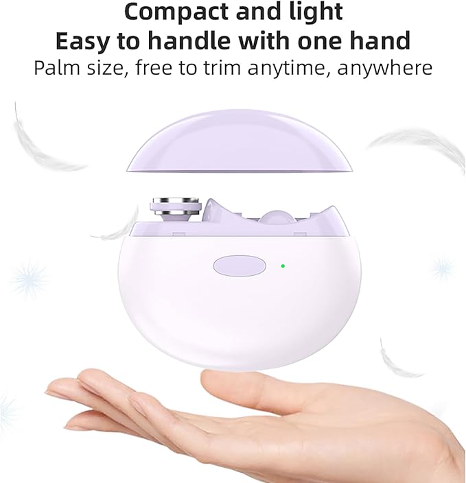 Baby Nail Clippers for Adults & Kids, Ergonomic Anti-Flying Nails Design, Stainless Steel Manicure Tool with Nail Catcher