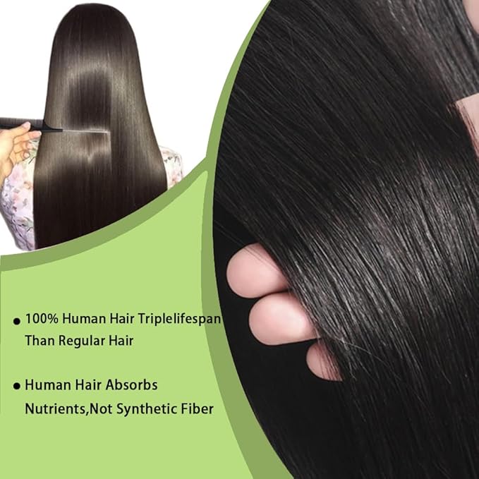 13x6 Straight Frontal Wigs Human Hair 180 Density 13x6 HD Lace Front Wigs Human Hair with Baby Hair Straight Glueless Wigs Human Hair Pre Plucked for Women 26 Inch