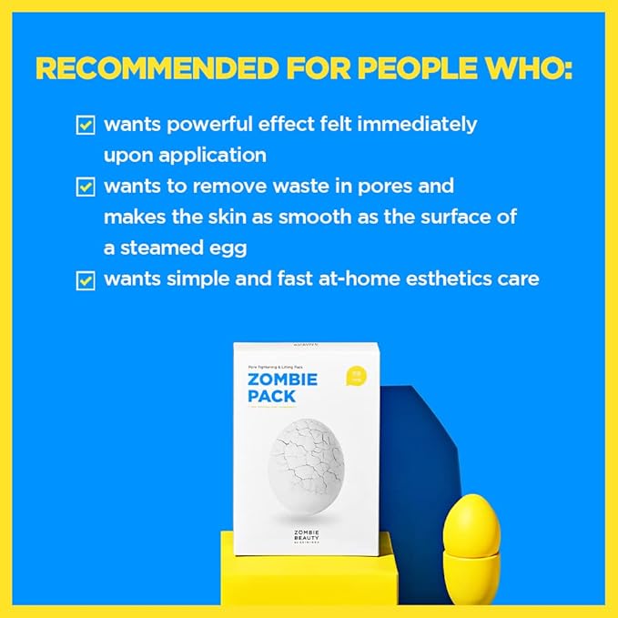SKIN1004 Hydrating Zombie Pack For Acne,Hydrating,Wrinkles (2boxes - 8ea)