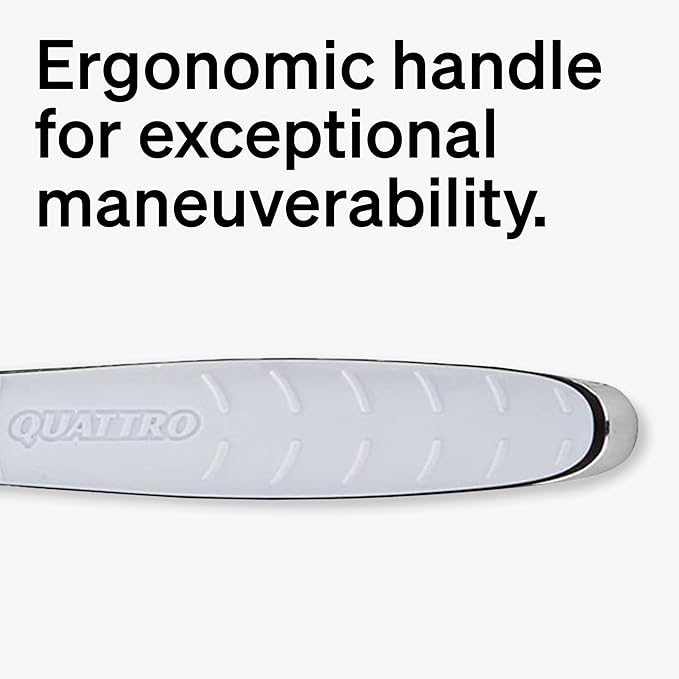 Schick Quattro Titanium 4-Blade Razors for Men | 1 Mens Razor Handle and 16 Refill Blades for Shaving