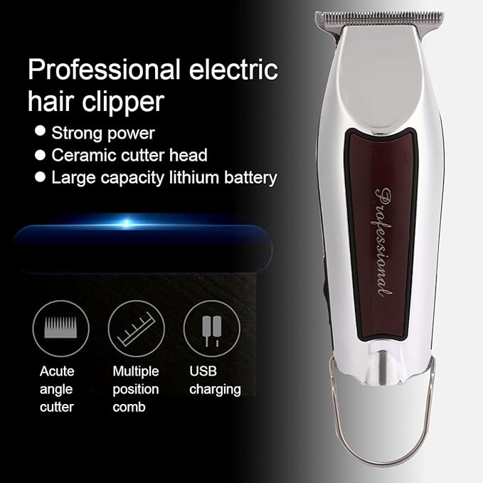 Electric Hair Clippers,Electric Hair Trimmer,USB Rechargeable Hair Modeling Carving Shaver,Hair Clipper Trimmers Hair Cutting Trimmer Professional (USB specifications)