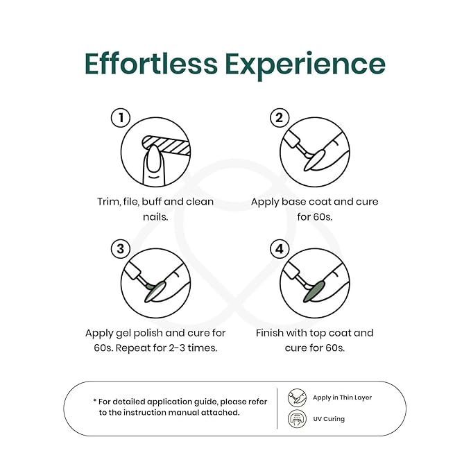 Beetles Green Gel Nail Polish Kit, 6 Colors Glitter Pearl Green Shimmer Nude Cream Gel Nail Polish Spring Summer Soak off Uv LED Nail Lamp Nail Kit DIY Home Manicure