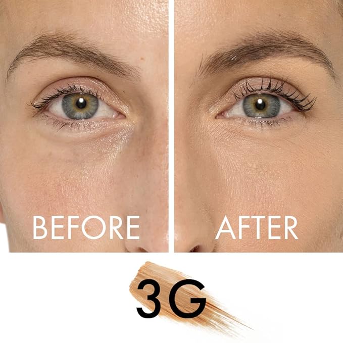 Veil Cosmetics - Complexion Fix Concealer - Liquid Concealer for Under Eye + Dark Circles - Highlight, Contour, Correct - Anti-Aging - Vegan Makeup Pen - Hydrating Lightweight (3G Medium Gold)