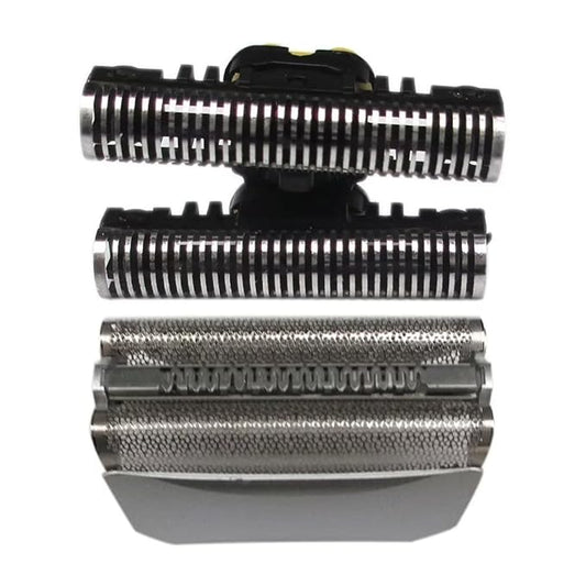 51S Replacement Shaver Foil Screen & Cutter for B-raun 8000 Series 8385 C&R,8374, 8377, 8970, 8975, 8985, 8986, 8987, 8990, 8991, 8995 (Silver)