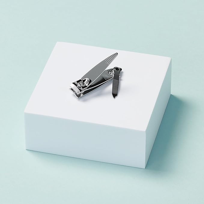 Diane D904 Stainless Steel Nail Clippers with Fold Out File - 72 Count (Pack of 1)