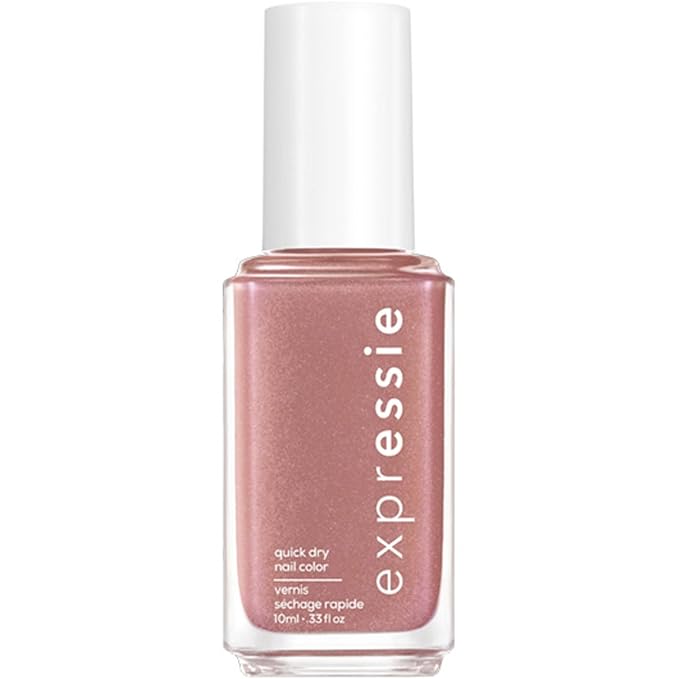Essie expressie, Quick-Dry Nail Polish, 8-Free Vegan, Nude Pink, Checked In, 0.33 fl oz