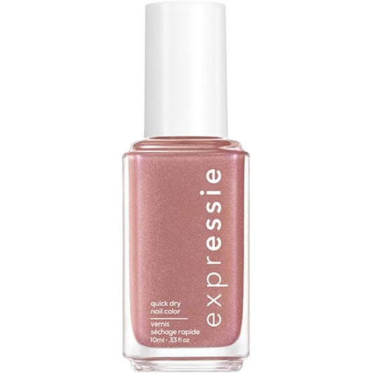 Essie expressie, Quick-Dry Nail Polish, 8-Free Vegan, Nude Pink, Checked In, 0.33 fl oz
