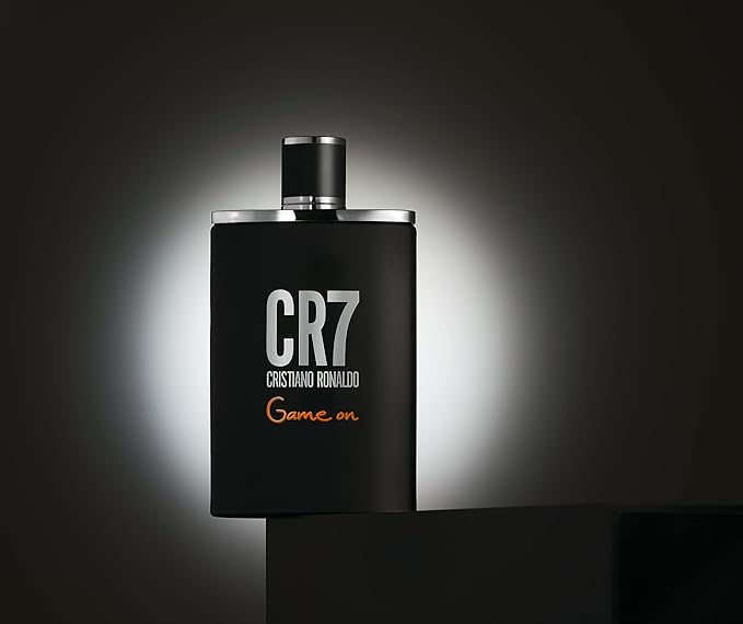 CR7 Game On Cristiano Ronaldo - Papaya, Ice, Cedar, and Cashmere Wood - Original Men's Fragrance Collection - 1 oz edt spray