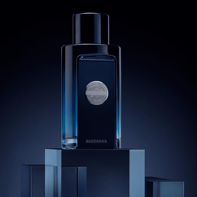Banderas The Icon Eau De Toilette For Men - Long Lasting - Virile, Elegant, Trendy And Sexy Scent - Wood, Amber, And Sandalwood Notes - Ideal For Special Events - 3.4 Fl Oz