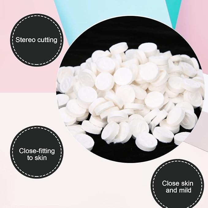 Sonew 500pcs Disposable Compressed Facial Mask, Pure Cotton Skin Care Home DIY Facial Mask