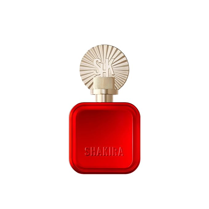 Shakira Perfumes - ROJO Eau de Parfum For Women - Long Lasting - Powerful, Sensual and Charming Scent - Floral, Spicy and Amber Notes - Ideal for Day Wear - 1.7 Fl. Oz