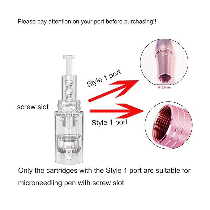 Microneedling Pen Cartridges For Microneedle Machine Set (10 PCS 36pin) US-36-J114