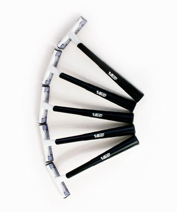 Bic Metal Men's Disposable Shaving Razors, 5-Count x 10 Packs