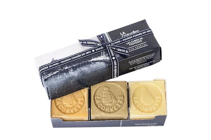 La Corvette, gift box set - 3x100g Provence soaps