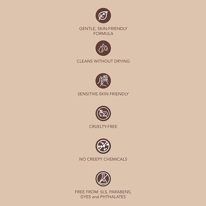 Murchison-Hume Luxury Vegan Hand Soap with Pump Dispenser, Moisturizing Hand Wash, SLS, Paraben & Cruelty-Free, 17oz (Original Fig)