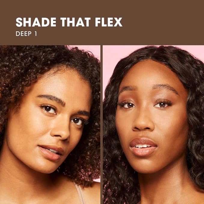 Beautyblender 12-Hour Always on Radiant Skin Tint, Breathable Serum Foundation Stays Put for All Day Long Wear, Infused with Hyaluronic Acid & Niacinamide, Deep 1