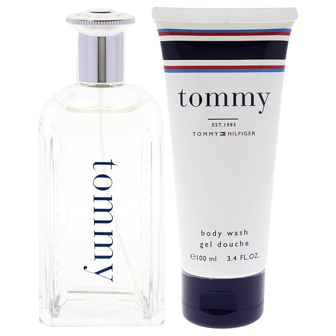 Tommy by Tommy Hilfiger for Men - 2 Pc Gift Set 3.4oz EDT Spray, 3.4oz Body Wash