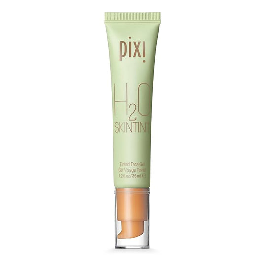 Pixi Beauty H2O SkinTint Tinted Face Gel, 1.2 fl oz / 35 ml, Tan