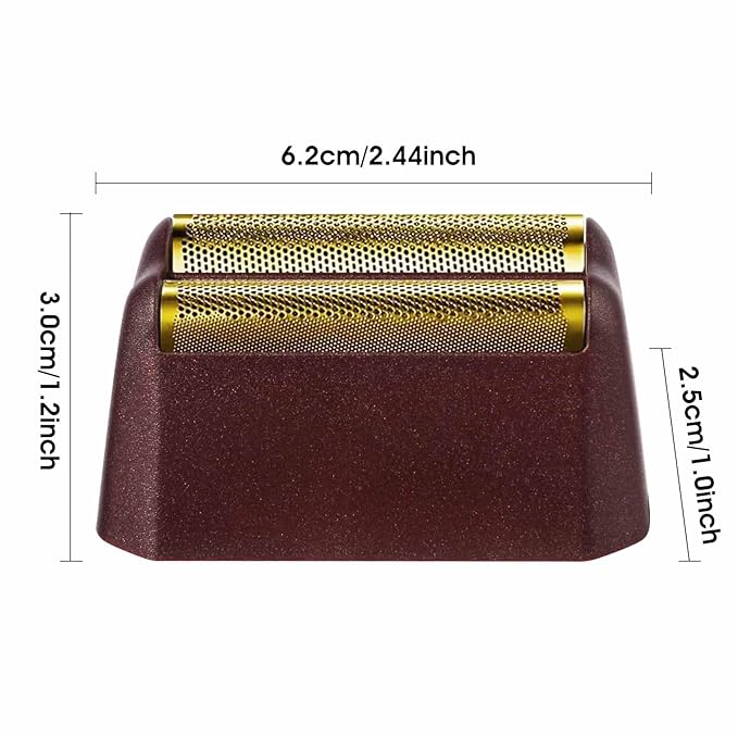 Professional 5 Star Series Finale Shaver Shaper Replacement Foil and Cutter Bar Assembly Compatible with Shaver Model 7031-100, 7043-100 Super Close Super Close Shaving Replacement Heads