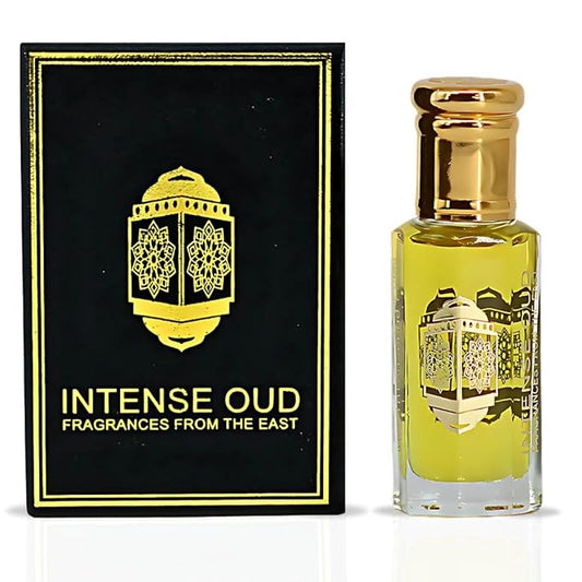 INTENSE OUD Raspberry Musk Long Lasting Arabian Perfume Oils for Women 12ML (0.40 OZ) Fruity & Elegant Fragrance Oil with a Creamy Vanilla Base - Concentrated Perfume Oil in a Luxury Black Gift Box