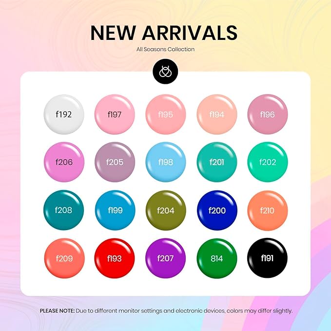 Beetles Gel Nail Polish Set 20 Colors White Black Nude Gel Polish with Base Coat Matte Glossy Top Coat Trendy Colors Uv LED Lamp Nails Gifts for Mom Vibrant Subtle