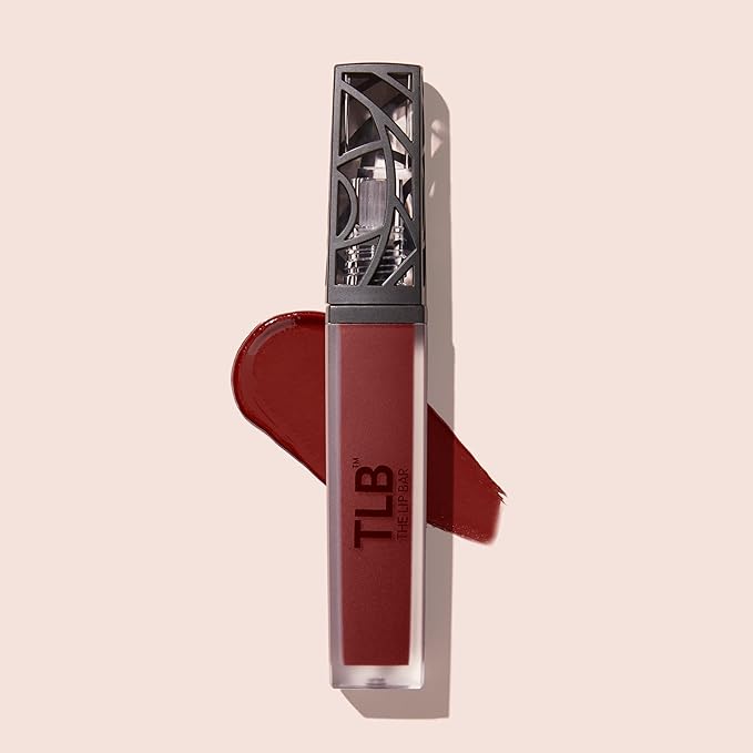 The Lip Bar - Nonstop Liquid Matte Lipstick, Brickhouse (Soft Brown) - High Pigment - One Swipe - Long Lasting - Jojoba Oil & Vitamin E - Vegan & Cruelty Free - Makeup & Cosmetics - .24 fl oz