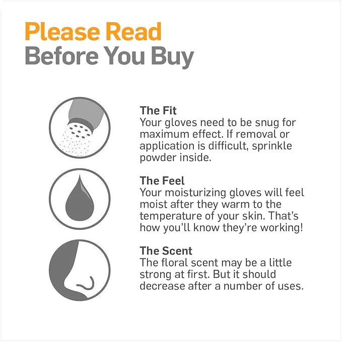 NatraCure Moisturizing Gel Gloves - (for Dry, Cracked Skin, Aging Hands, Cuticles, Eczema, After Hand Washing, Instead of Overnight Sleeping Gloves, Lotion, Cream) - Color: Aqua