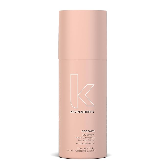 KEVIN.MURPHY DOO.OVER - Dry Powder Finishing Hair Spray - For All Hair Types & Lengths - Removes Oils & Product Residue - With Tapioca - Unscented - 100 mL / 3.4 fl oz