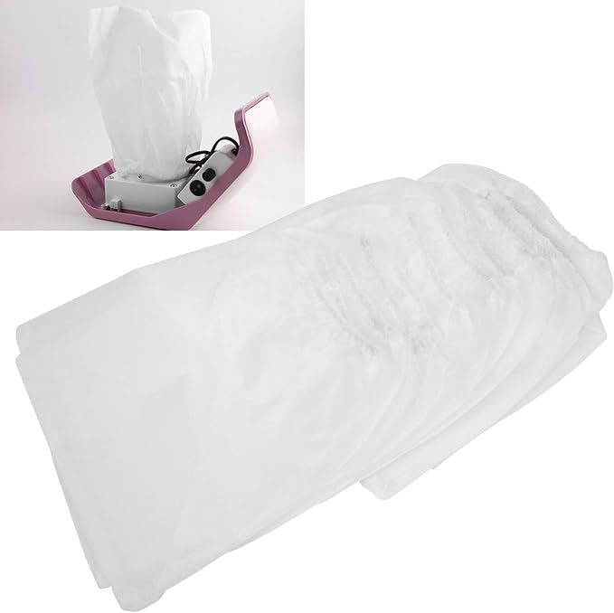 Nail Vacuum Cleaner Bag,15pcs Nail Dust Suction Collector Bag Single Fan Nail Dust Collector Bags for Home Salon Grinding Nails Dust Remover Vacuum Replacement Bags Pedicure Manicure Tool Accessory