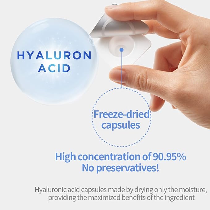 WELLAGE Real Hyaluronic Acid Hydrate One Day Kit Serum 7ea, Korean Beauty Secret Ampoule, High Concentration HA Ceramide 8 Herbal Extracts for Firming and Moisturizing Special Day Care