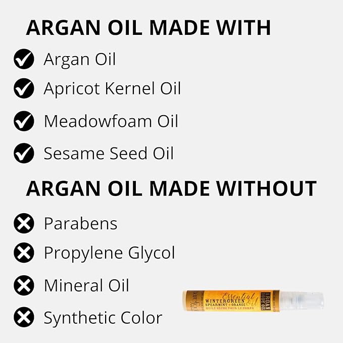 Mustard Bath Essential Oil Bundle: Instant Hand Repair (3 oz), Mini Instant Hand Repair (1 oz), Argan Body Oil (0.27 oz)