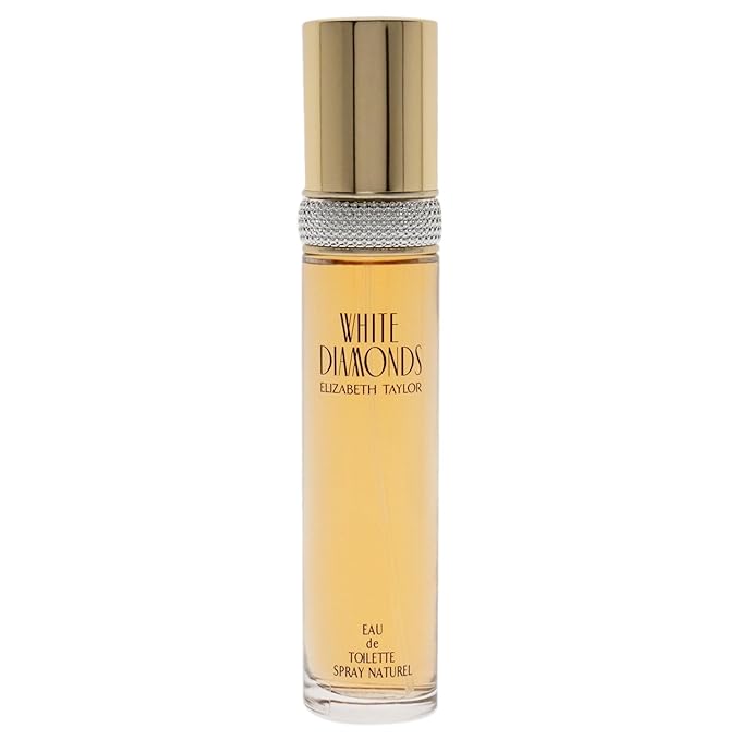 Elizabeth Taylor Women's Perfume, White Diamonds, Eau De Toilette EDT Spray, 1.7 Fl Oz