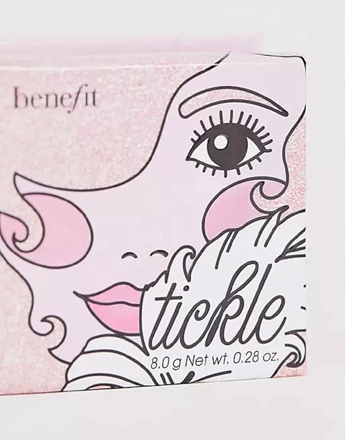 Benefit Tickle Golden Pink Highlighter 0.28 Ounce